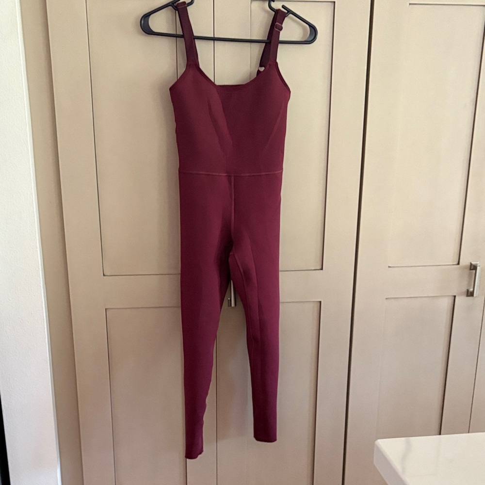 Seea Burgundy One Piece Swimsuit